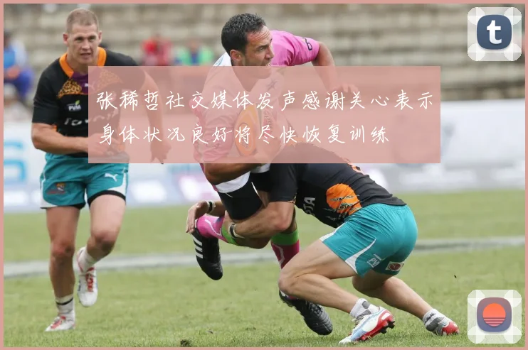 张稀哲社交媒体发声感谢关心表示身体状况良好将尽快恢复训练